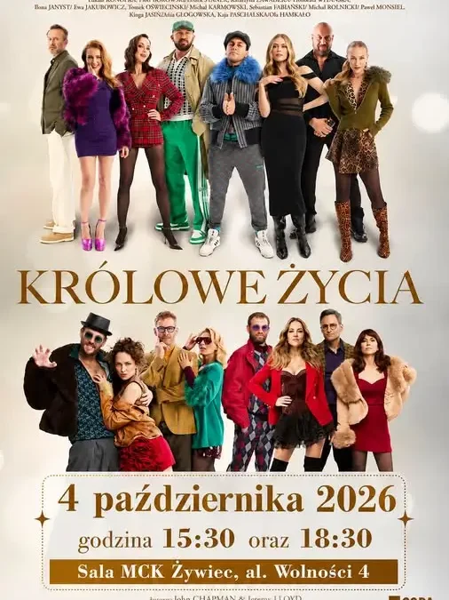 „Królowe życia” – brawurowa komedia pomyłek na scenie MCK
