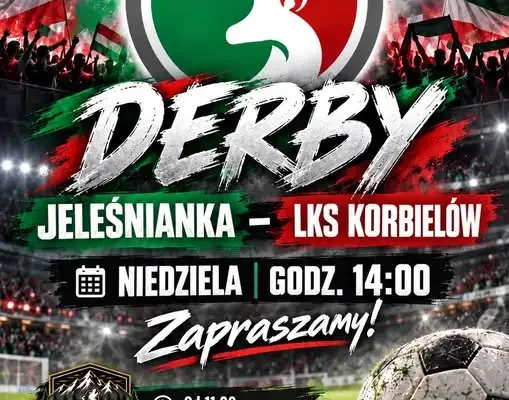Jutro derby w Jeleśni! LKS Jeleśnianka zmierzy się z LKS Korbielów