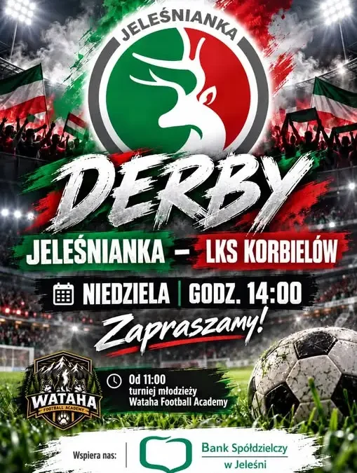 Jutro derby w Jeleśni! LKS Jeleśnianka zmierzy się z LKS Korbielów