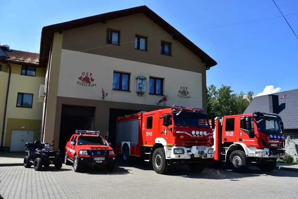 Pożar sadzy w Koszarawie. Strażacy apelują o czyszczenie kominów