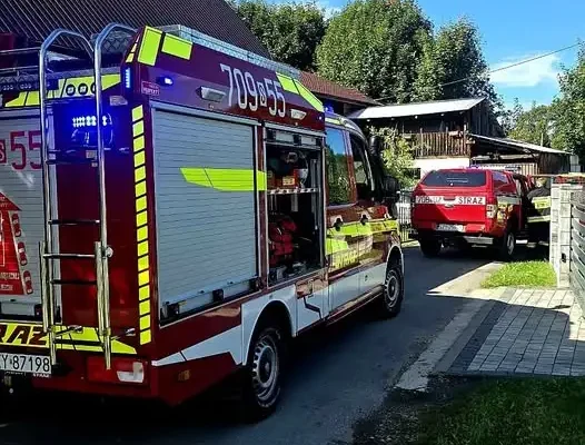 Ujsoły: brak wolnej karetki pogotowia – interweniowały OSP Rajcza i OSP Złatna