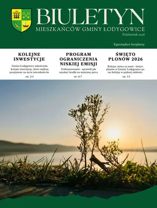 Październikowy Biuletyn Gminy Łodygowice już dostępny