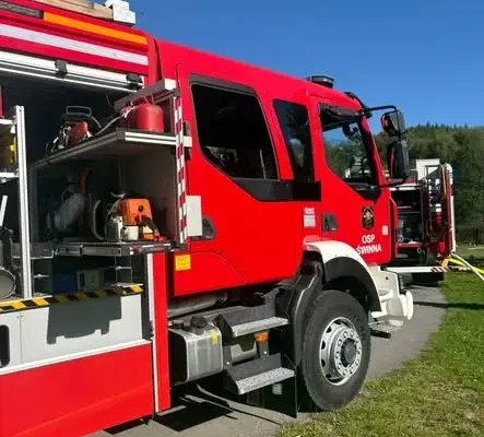 Pożar domku letniskowego w Pewel Małej – jedna osoba poszkodowana