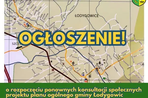 Gmina Łodygowice wznawia konsultacje społeczne planu ogólnego – harmonogram i terminy