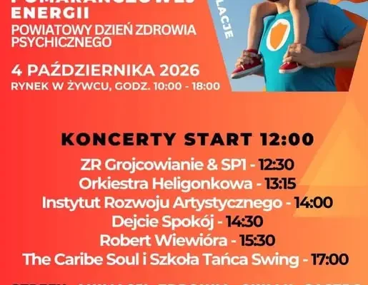 Pomarańczowa Energia w Żywcu – dziś gramy razem dla dzieciaków!
