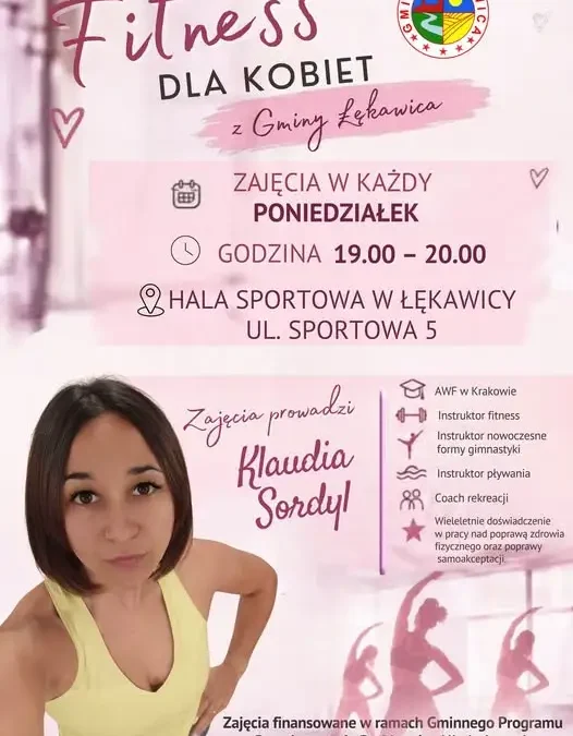 Bezpłatne zajęcia fitness w Łękawicy – ruszają w poniedziałki o 19:00