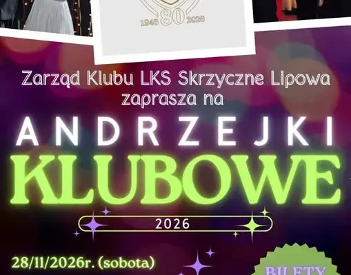 Klubowe Andrzejki 2026 w Lipowej – zapisy już otwarte