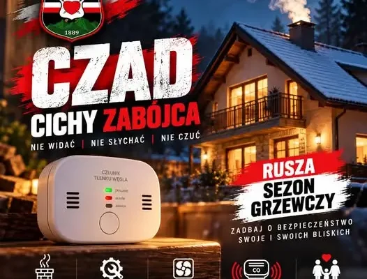 Czad – cichy zabójca. Strażacy z OSP Milówka apelują o czujki przed sezonem grzewczym