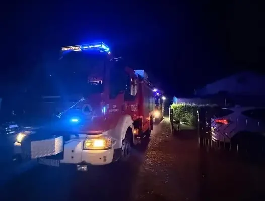 Czujka czadu zaalarmowała mieszkańców Łodygowic. Strażacy potwierdzili brak zagrożenia
