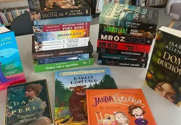 Nowe książki w bibliotekach w Lipowej i Twardorzeczce