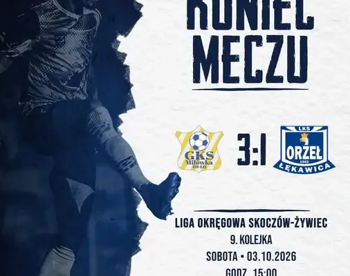 Orzeł Łękawica domaga się zmiany sędziego po kontrowersyjnym meczu