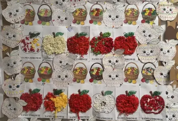 Międzynarodowy Dzień Jabłka w klasach 0 a i 0 b