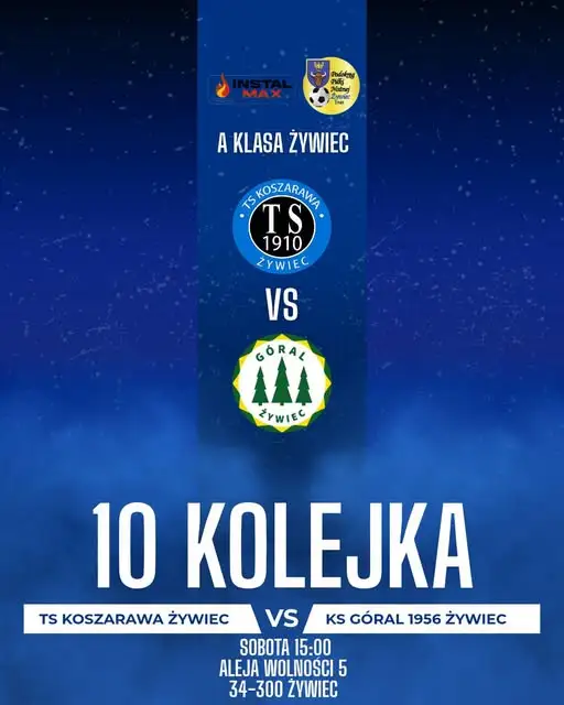 Derby Żywca w 10. kolejce A Klasy: Oszała kontra Góral