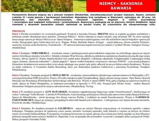Wycieczka do Bawarii dla klas ósmych – zostały ostatnie miejsca