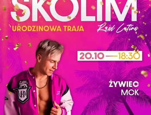 Skolim wystąpi w Żywcu! Król disco polo zawita z trasą urodzinową