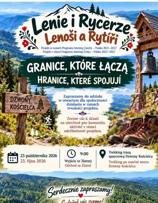 Jesienny spacer szlakiem „Dzwony Kościelca” w Złatnej