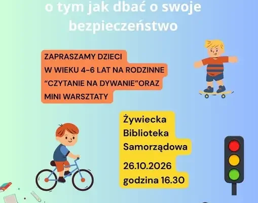 „Czytanie na dywanie” w Żywcu – trzecia odsłona akcji dla najmłodszych