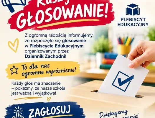 Plebiscyt Edukacyjny 2026: Zespół Szkół nr 1 w Jeleśni walczy o głosy