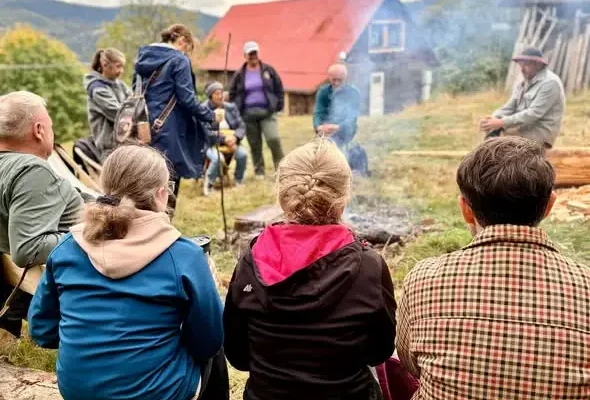 Warsztaty ekologiczne na Prusowie: jak zatrzymać wodę w beskidzkich lasach