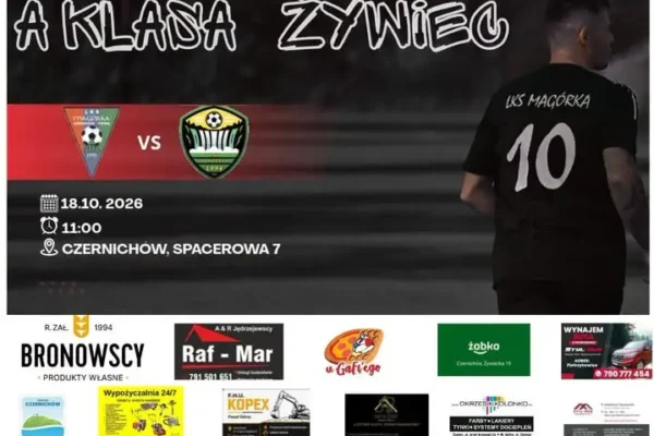 LKS Magórka Czernichów-Tresna zagra z Sopotnią w 10. kolejce A-klasy