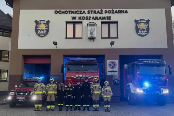Strażacy z całej Polski oddali hołd druhom z JRG Nisko