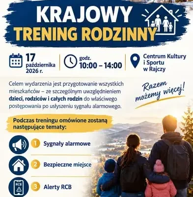 Rajcza: Krajowy Trening Rodzinny już w sobotę 17 października