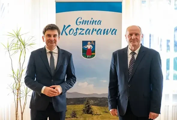 Wojewoda Śląski Marek Wójcik z wizytą w Gminie Koszarawa