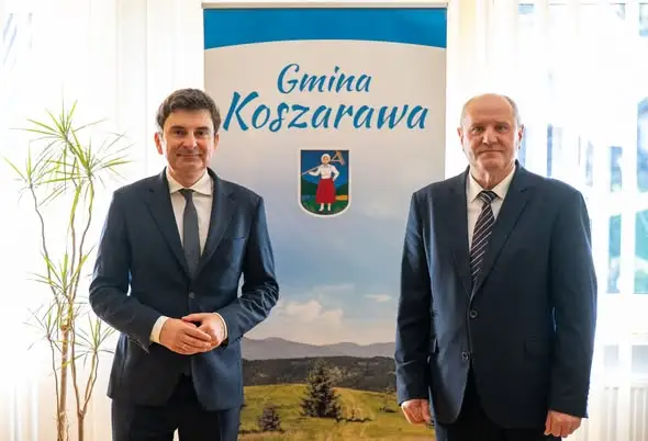 Wojewoda Śląski Marek Wójcik z wizytą w Gminie Koszarawa