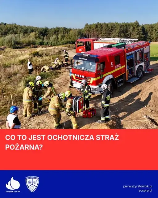 Ochotnicza Straż Pożarna – służba, która nie zna godzin ani zmęczenia