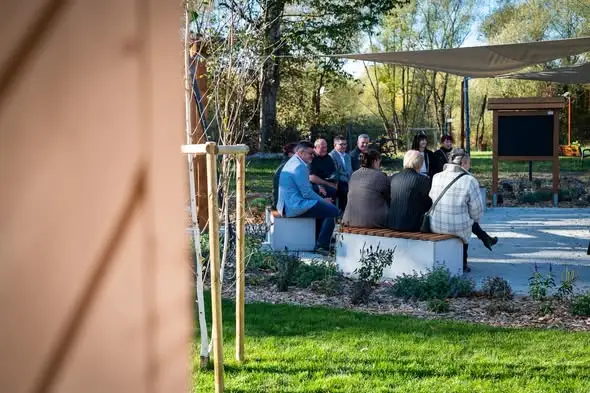 Nowy Edukacyjny Ogród przy Łęgach otwarty w Wieprzu
