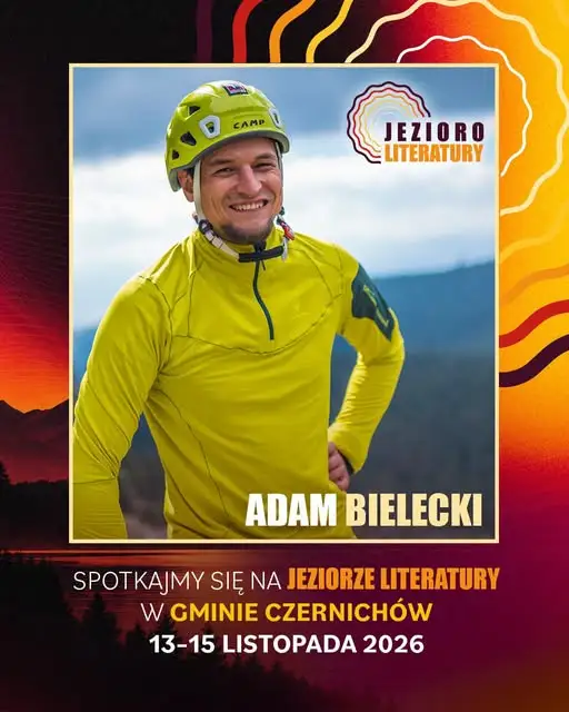 Adam Bielecki gwiazdą festiwalu Jezioro Literatury w Czernichowie