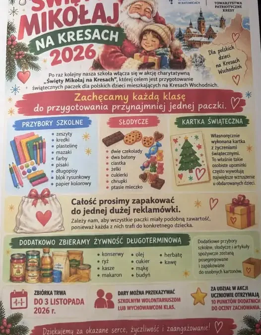 Jeleśnia włącza się w pomoc polskim dzieciom na Kresach Wschodnich