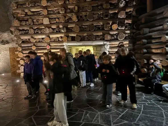 Szóstoklasiści odkrywali podziemny świat Kopalni Soli w Wieliczce