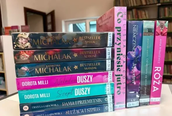 Nowe książki w bibliotekach gminy Węgierska Górka – jesienna uczta dla czytelników