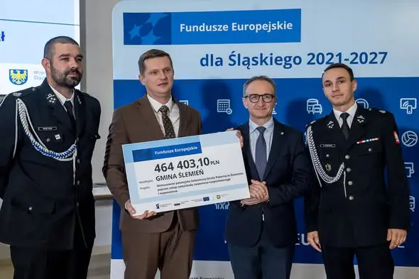 Ślemień: OSP otrzymała promesę na nowy samochód ratowniczo-gaśniczy