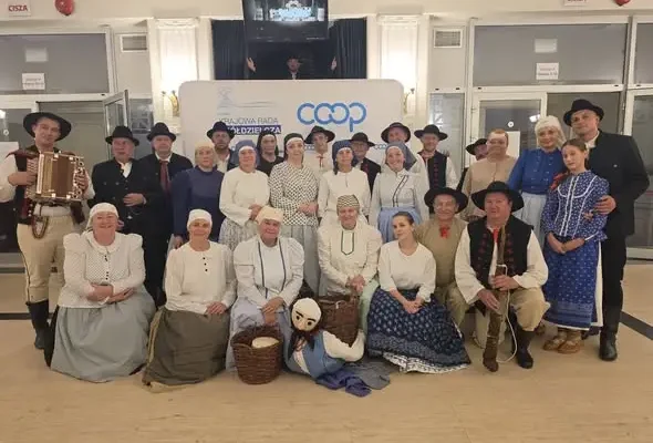 Gazdowie z Łodygowic na Międzynarodowym Festiwalu TĘCZA POLSKA w Polanicy-Zdroju