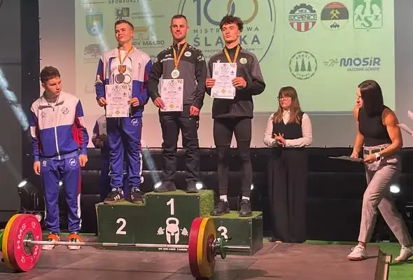 Marcin Urban z Górala Żywiec mistrzem Śląska seniorów w podnoszeniu ciężarów