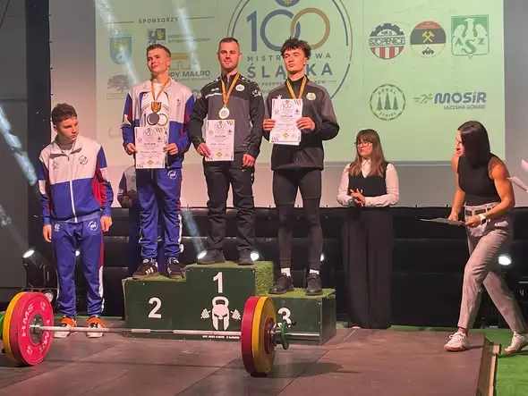 Marcin Urban z Górala Żywiec mistrzem Śląska seniorów w podnoszeniu ciężarów