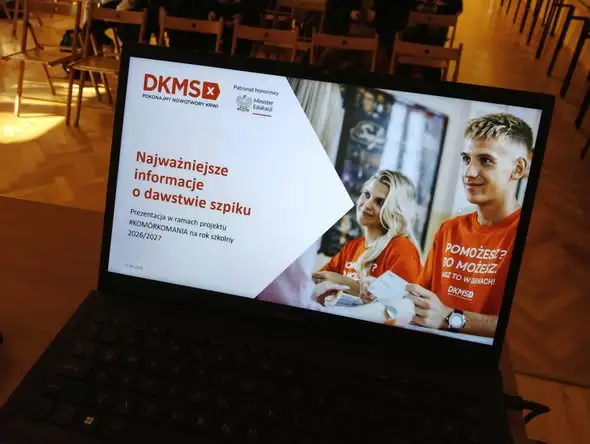 Uczniowie z Czernichowa dołączają do bazy dawców szpiku DKMS
