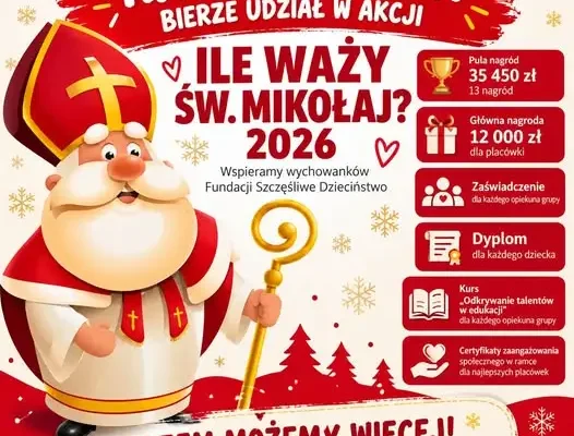 „Ile waży Święty Mikołaj?” – szkolna zbiórka monet na rzecz potrzebujących dzieci