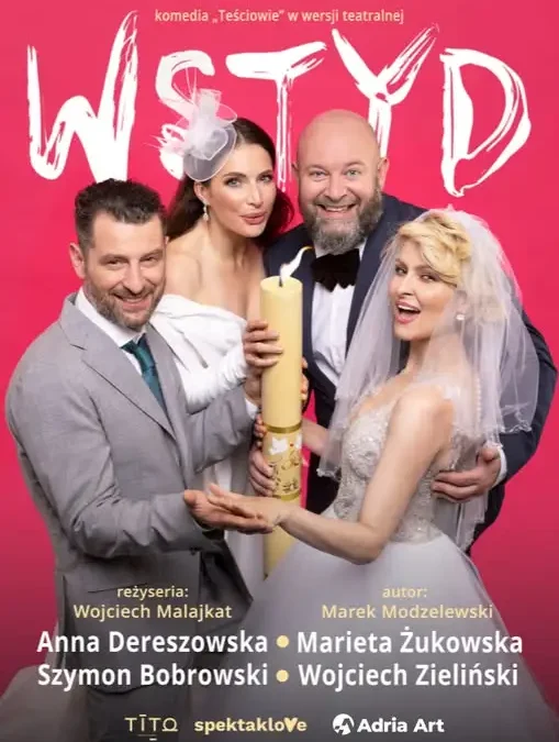 Komedia „Wstyd” z gwiazdorską obsadą na deskach MCK – dwa spektakle 6 listopada