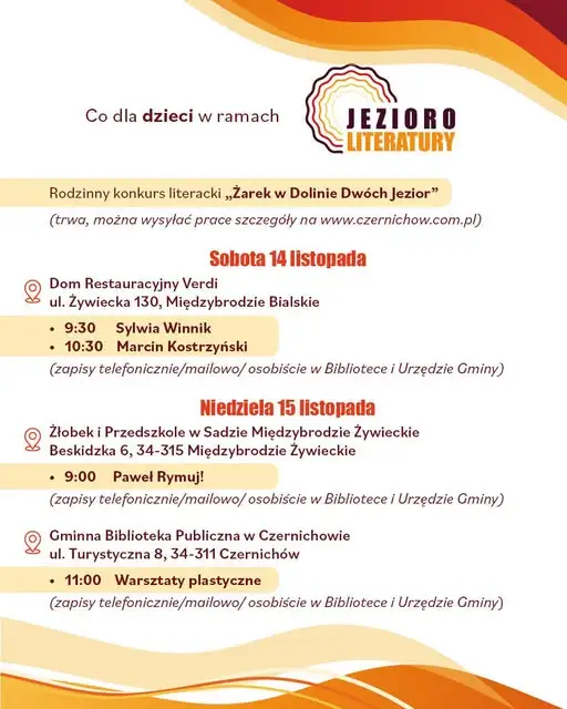 Jezioro Literatury: Marcin z Lasu i leśne opowieści w gminie Czernichów