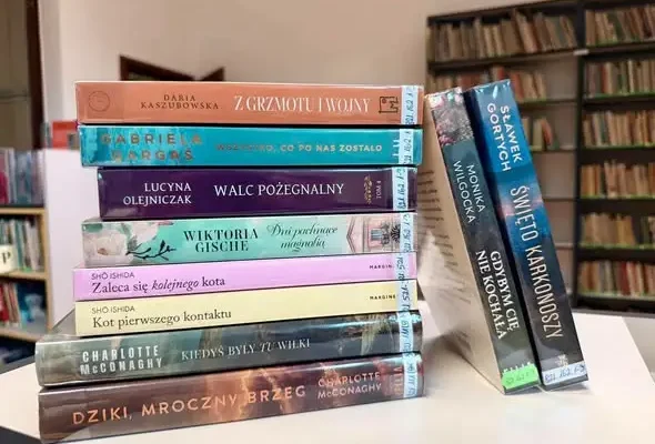 Nowe książki w bibliotekach gminy Węgierska Górka – jesienna porcja lektur